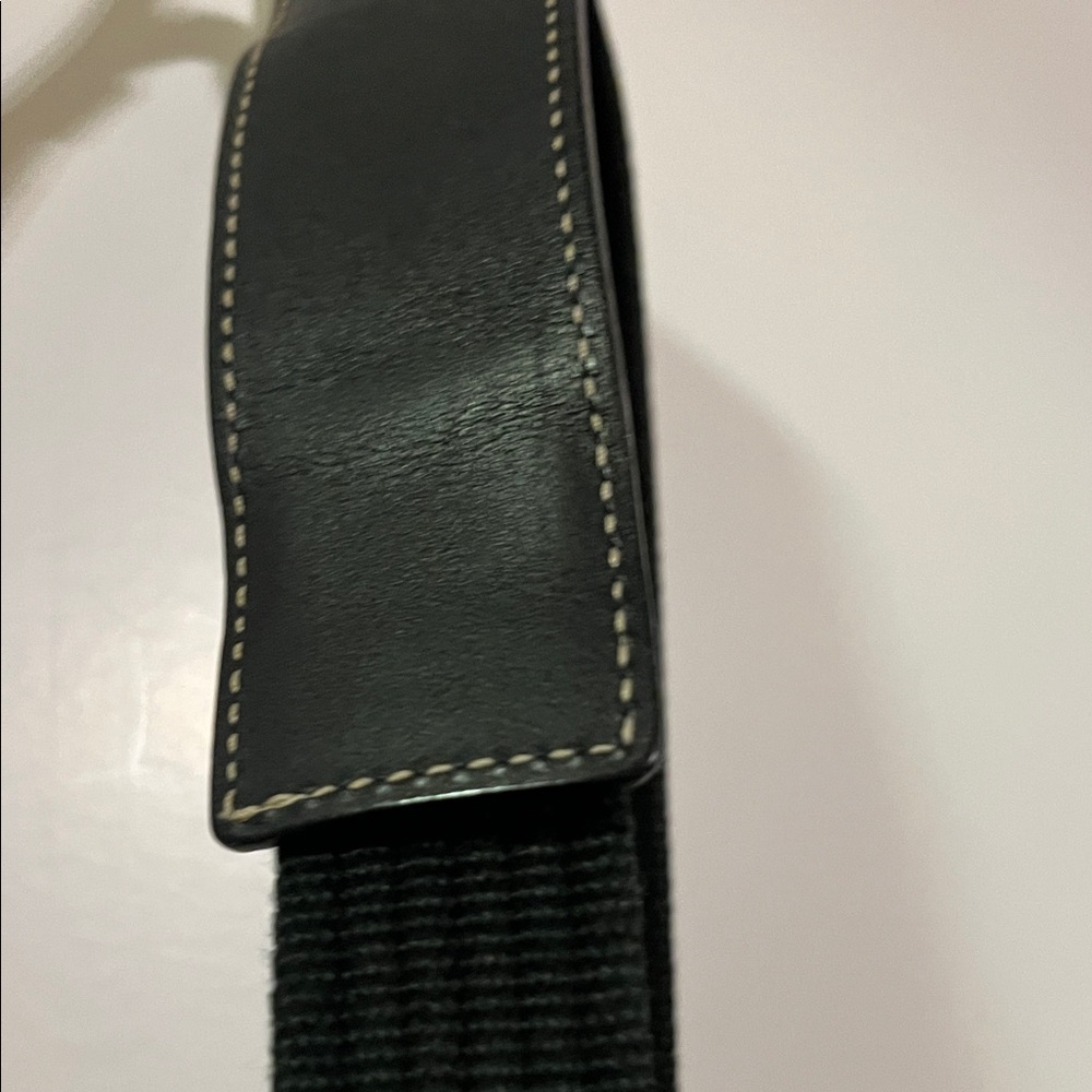 Coach Black Signature Patterned Crossbody Bag - Picture 8 of 10